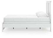Bostwick Shoals Queen Panel Bed with Dresser and Nightstand in White from Ashley - Lara Furniture