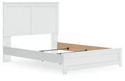 Bostwick Shoals Queen Panel Bed with Dresser and Nightstand in White from Ashley - Lara Furniture