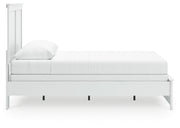 Bostwick Shoals Queen Panel Bed with Dresser and Nightstand in White from Ashley - Lara Furniture