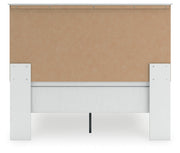 Bostwick Shoals Queen Panel Bed with Dresser and Nightstand in White from Ashley - Lara Furniture