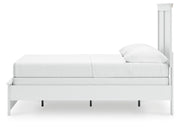 Bostwick Shoals White Full Panel Bed, Dresser, Mirror, Chest, and 2 Nightstands - B139B62