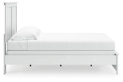 Bostwick Shoals White King Panel Bed, Dresser, Mirror and 2 Nightstands - B139B52