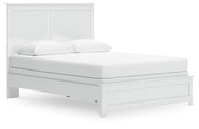 Bostwick Shoals White Queen Panel Bed, Chest and 2 Nightstands - B139B59