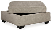 Bovarian Stone 4-Piece Sectional with Ottoman from Ashley - Lara Furniture