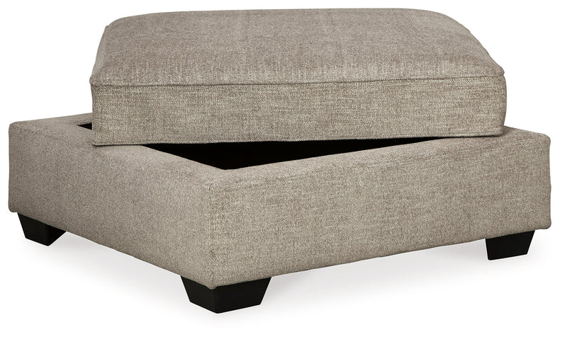 Bovarian Stone 4-Piece Sectional with Ottoman from Ashley - Lara Furniture