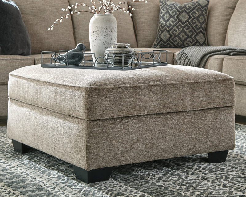 Bovarian Stone 4-Piece Sectional with Ottoman from Ashley - Lara Furniture