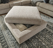 Bovarian Stone 4-Piece Sectional with Ottoman from Ashley - Lara Furniture