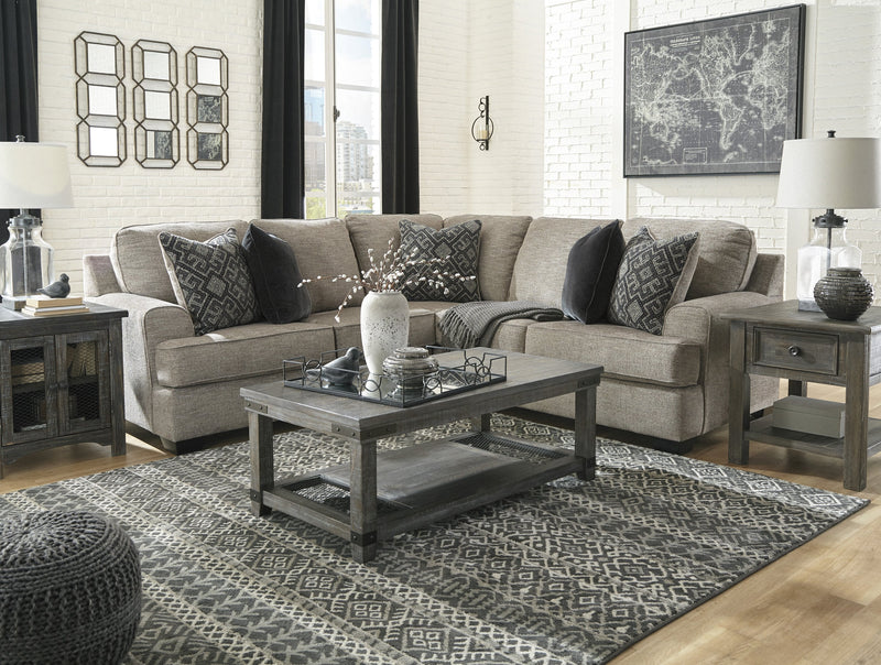 Bovarian Stone LAF Sectional - Lara FurnitureSectional