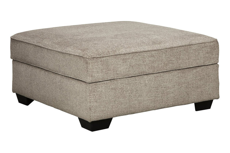 Bovarian Stone Ottoman - Gate FurnitureOttoman