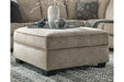 Bovarian Stone Ottoman - Gate FurnitureOttoman