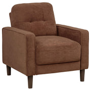 Bowen II 3-piece Fabric Upholstered Track Arm Sofa Set Rust - 509971-S3