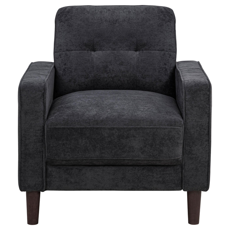 Bowen II 3-piece Upholstered Track Arm Sofa Set Steel Grey - 509981-S3