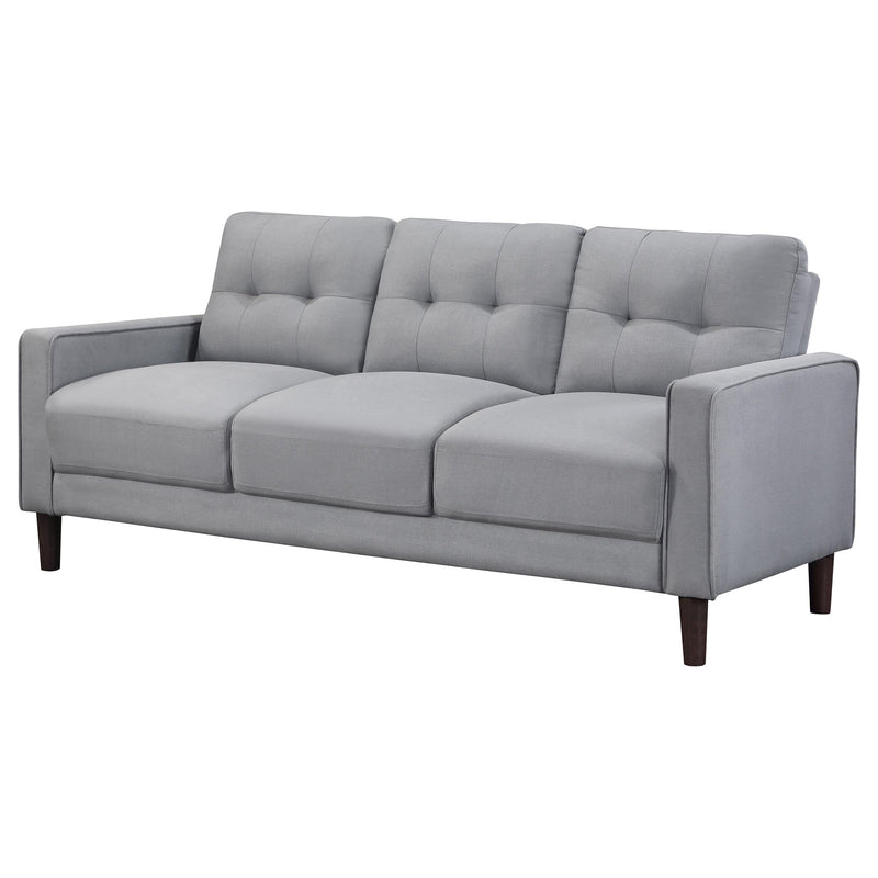 Bowen Upholstered Track Arm Tufted Sofa Grey - 506781