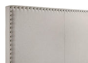 Boyd Upholstered Full Panel Bed Ivory - 350051F