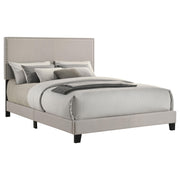 Boyd Upholstered Queen Panel Bed Ivory - 350051Q