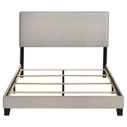Boyd Upholstered Queen Panel Bed Ivory - 350051Q