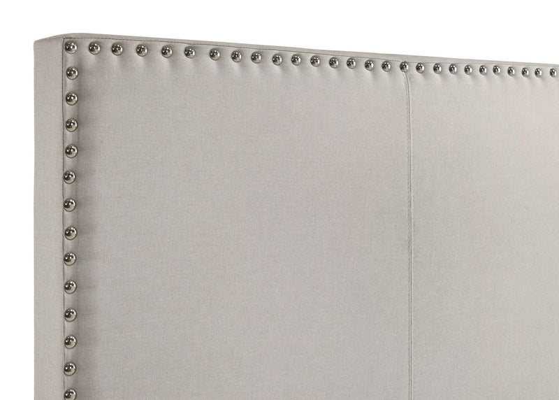Boyd Upholstered Twin Panel Bed Ivory - 350051T