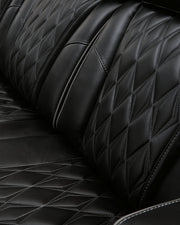 Boyington Black Power Reclining Sofa - U2710615
