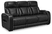 Boyington Black Power Reclining Sofa - U2710615
