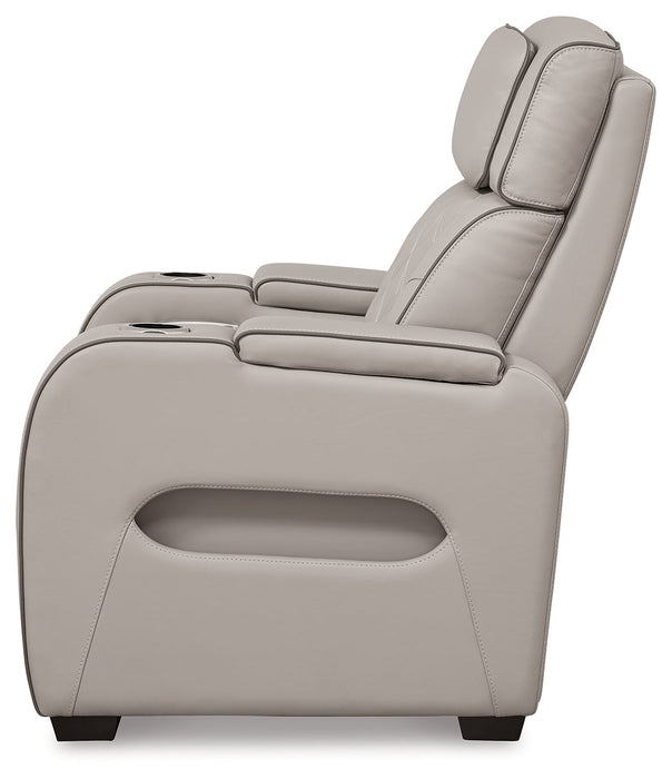 Boyington Gray Power Recliner - U2710513