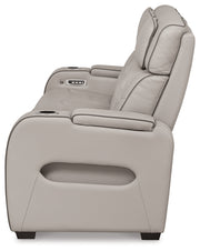 Boyington Gray Power Reclining Sofa - Lara FurniturePower Reclining Sofa