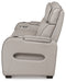 Boyington Gray Power Reclining Sofa - Gate FurniturePower Reclining Sofa