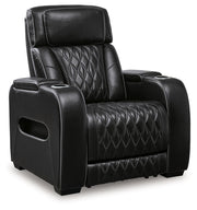 Boyington Sofa, Loveseat Recliner in Black - Lara FurniturePower Reclining Living Room Set