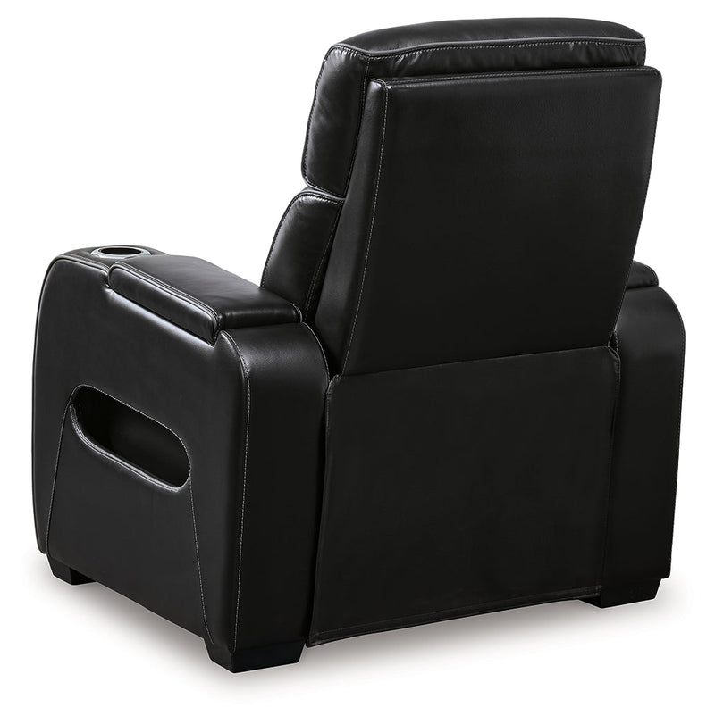Boyington Sofa, Loveseat Recliner in Black - Lara FurniturePower Reclining Living Room Set