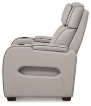 Boyington Sofa, Loveseat Recliner in Gray - Lara FurniturePower Reclining Living Room Set