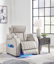 Boyington Sofa, Loveseat Recliner in Gray - Lara FurniturePower Reclining Living Room Set
