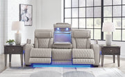 Boyington Sofa, Loveseat Recliner in Gray - Lara FurniturePower Reclining Living Room Set