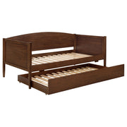 Bozeman Wood Twin Daybed With Trundle Medium Walnut - 300686