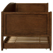 Bozeman Wood Twin Daybed With Trundle Medium Walnut - 300686