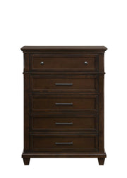Bradford - 6 Drawers Brown Chest - B326-C