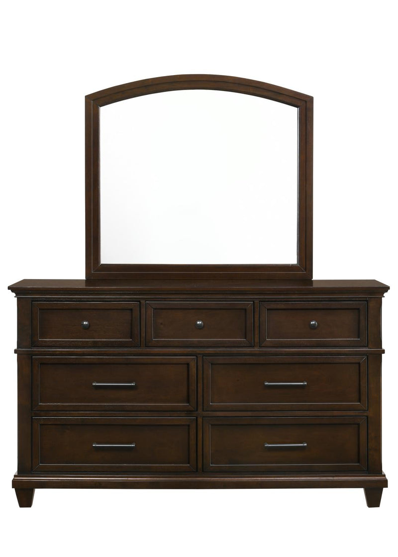 Bradford - Brown Mirror - B326-M