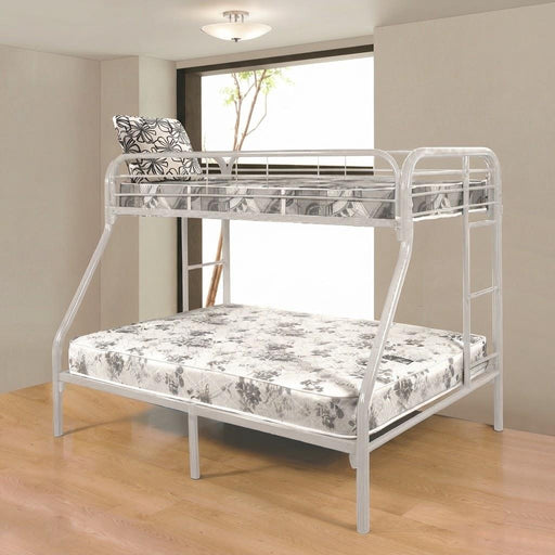 Bradford - White T/F Metal Bunkbed - B856-Bunkbed