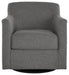 Bradney Swivel Accent Chair - Gate FurnitureChair