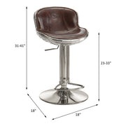 Brancaster Adjustable Stool W/Swivel - 96556