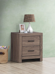 Brantford 2-drawer Nightstand Barrel Oak - 207042