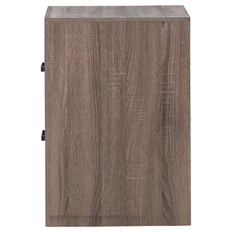 Brantford 2-drawer Nightstand Barrel Oak - 207042