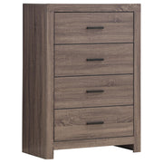 Brantford 4-drawer Bedroom Chest Barrel Oak - 207045