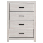Brantford 4-drawer Bedroom Chest Coastal White - 207055