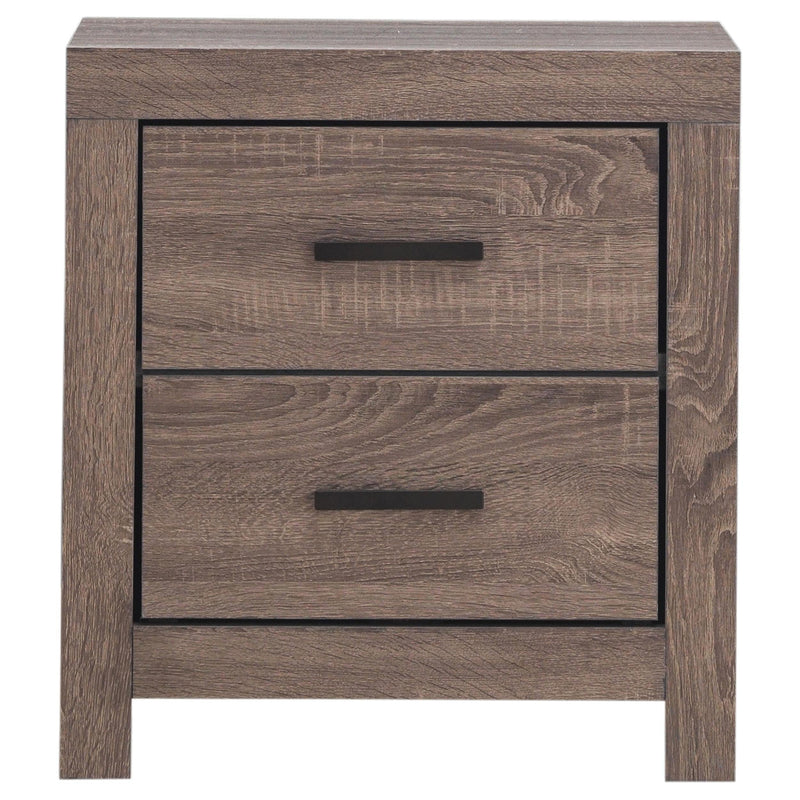 Brantford 4-piece Eastern King Bedroom Set Barrel Oak - 207041KE-S4