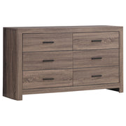 Brantford 4-piece Eastern King Bedroom Set Barrel Oak - 207041KE-S4