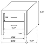 Brantford 4-piece Queen Bedroom Set Barrel Oak - 207040Q-S4