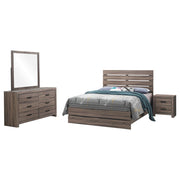 Brantford 4-piece Queen Bedroom Set Barrel Oak - 207041Q-S4
