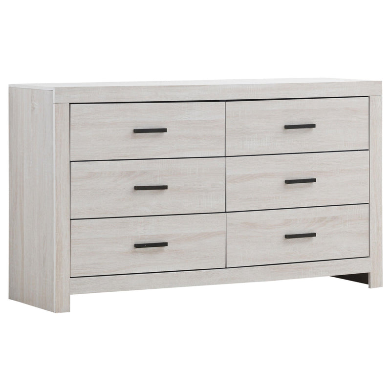 Brantford 4-piece Queen Bedroom Set Coastal White - 207050Q-S4
