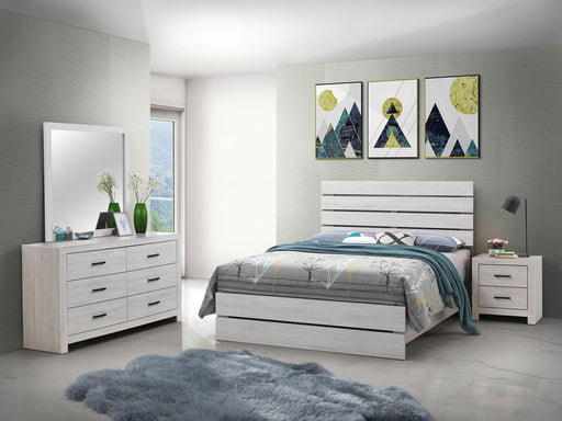 Brantford 4-piece Queen Bedroom Set Coastal White - 207051Q-S4