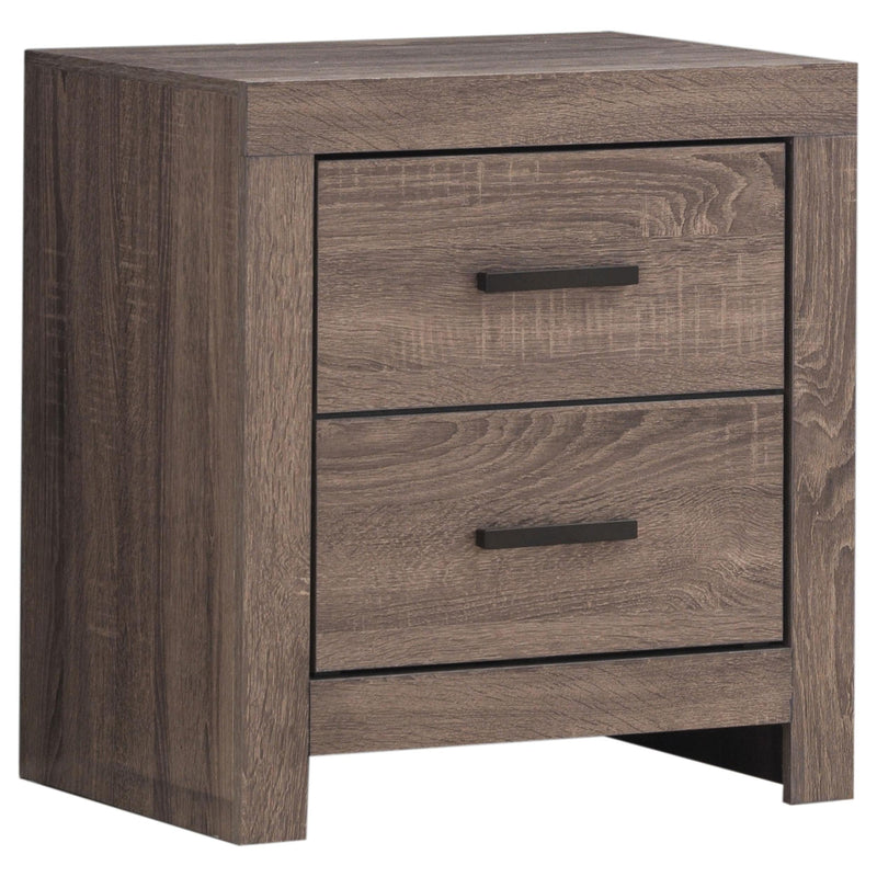 Brantford 5-piece Eastern King Bedroom Set Barrel Oak - 207040KE-S5