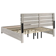 Brantford 5-piece Eastern King Bedroom Set Coastal White - 207050KE-S5